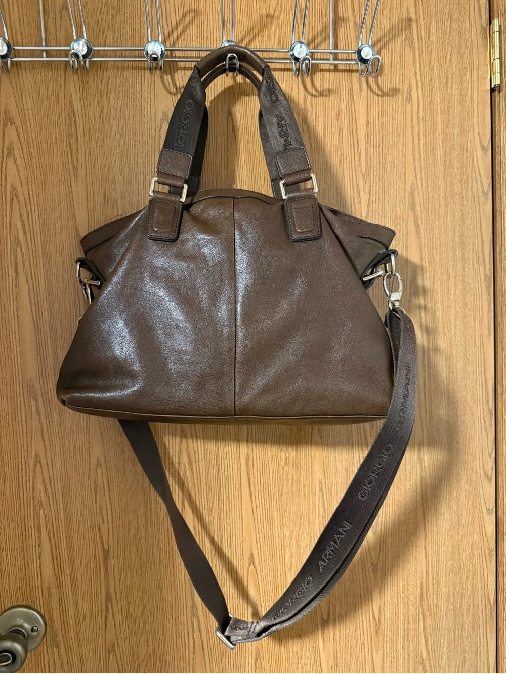 Giorgio Armani brown cross body bag